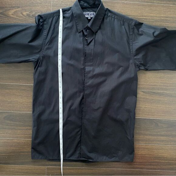 DANIEL HECHTER black button down shirt - Picture 9 of 11